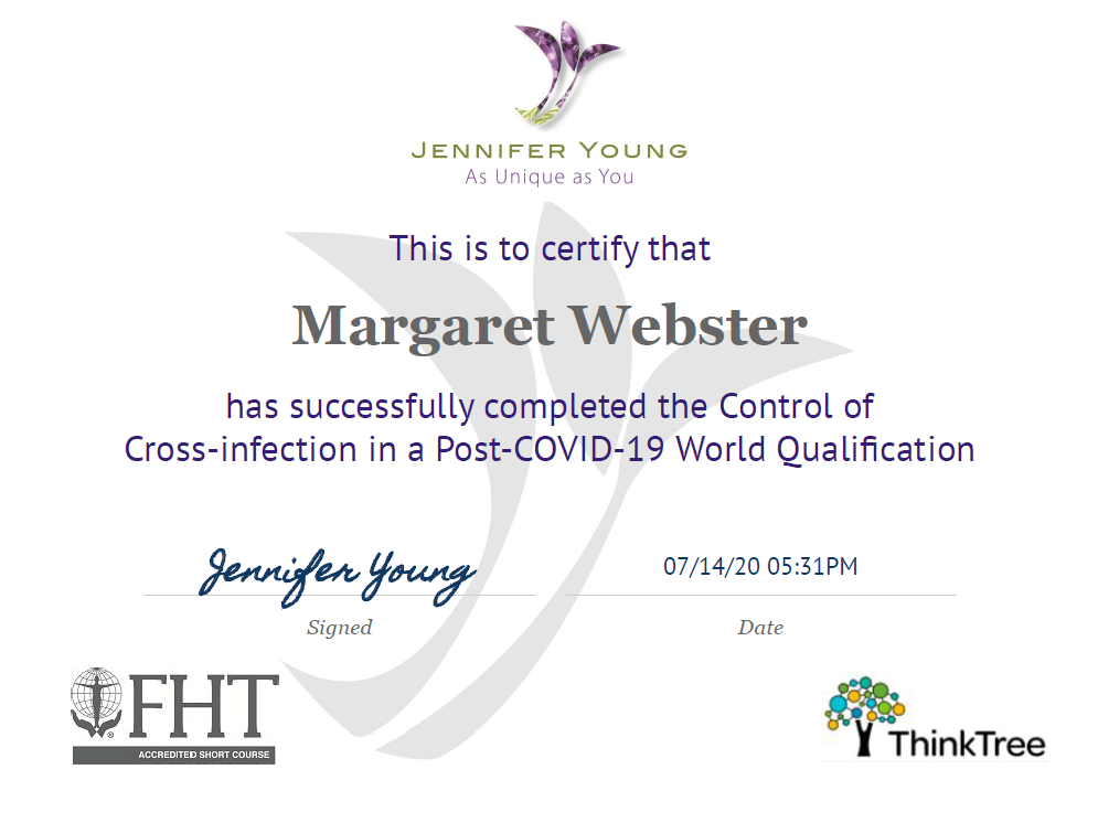 Control-of-Cross-infection-Certificate